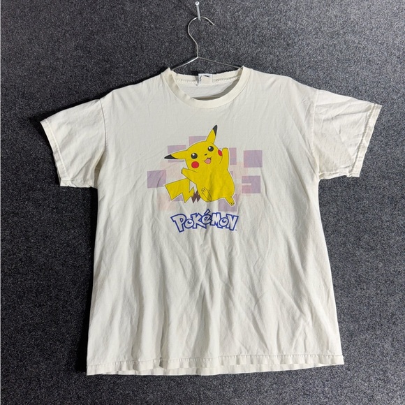 Rare Vintage NINTENDO Pokemon Gotta Catch ‘em All 1999 Pikachu T Shirt 90s Youth - Picture 1 of 4